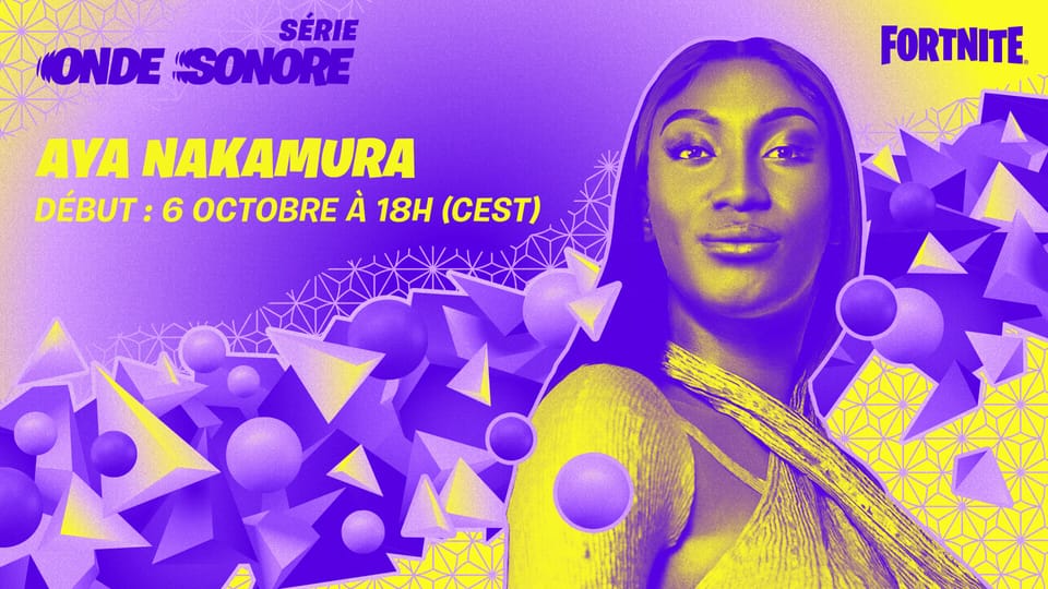 Aya Nakamura sur Fortnite ! | L'actu de l'industrie musicale